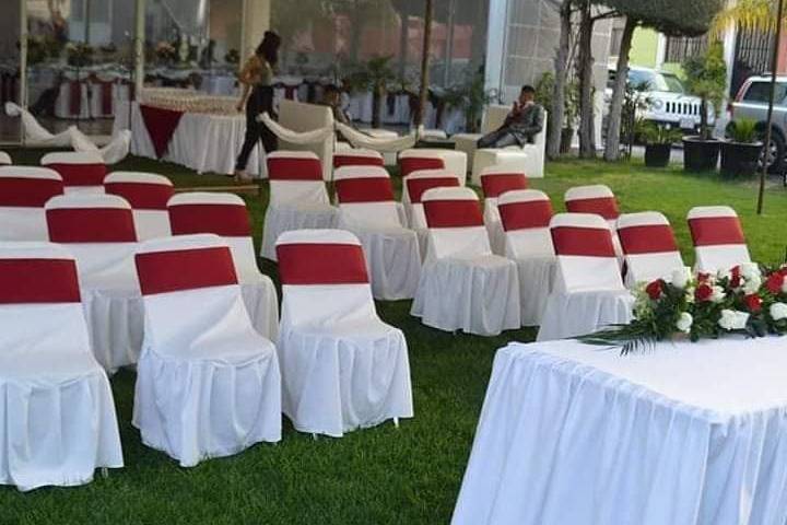 Ceremonia en jardín