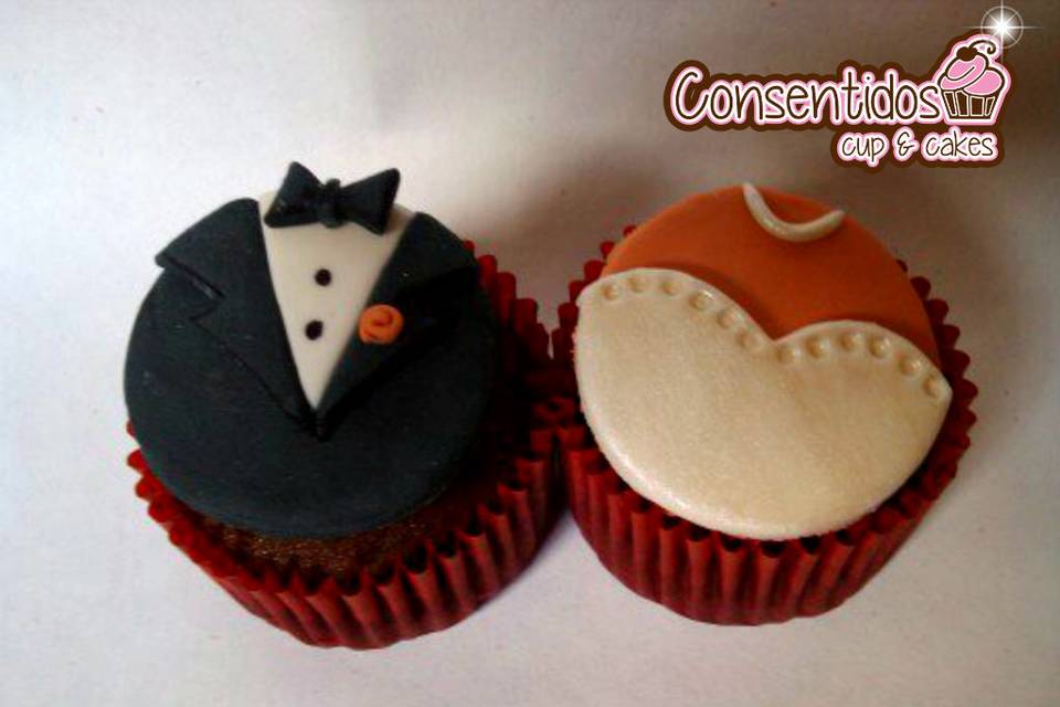 Cupcakes ideales para tu boda