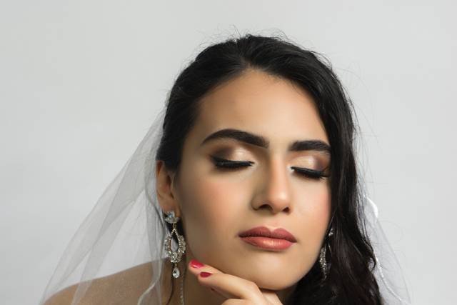 Maquillaje novia romántica