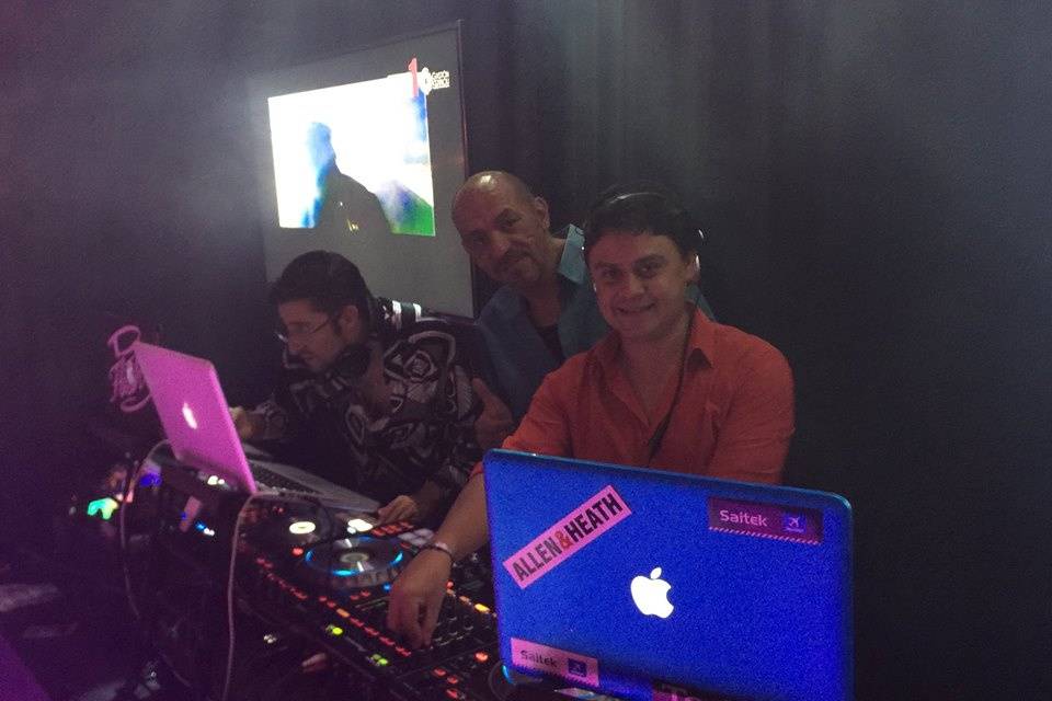 DJ's en acción