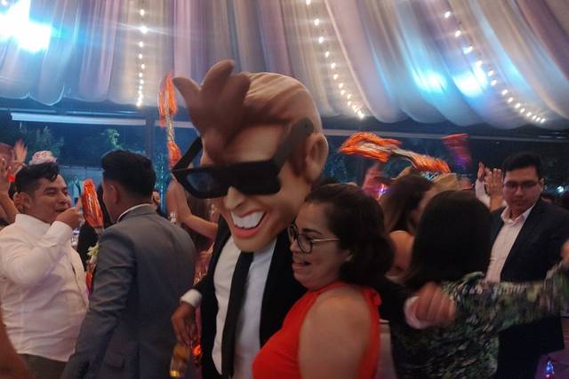 Animación en pista de baile