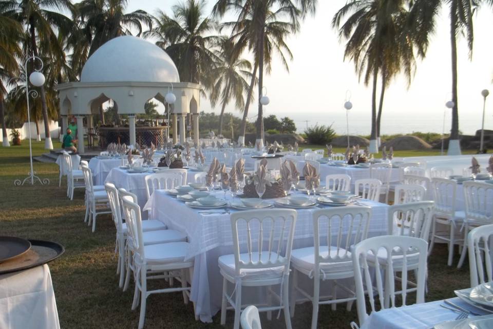 Jardín de hoteles