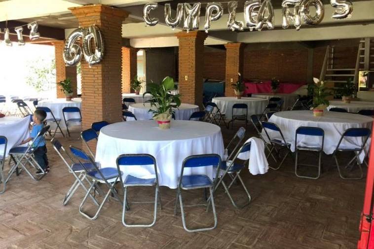 Preparativos para el evento