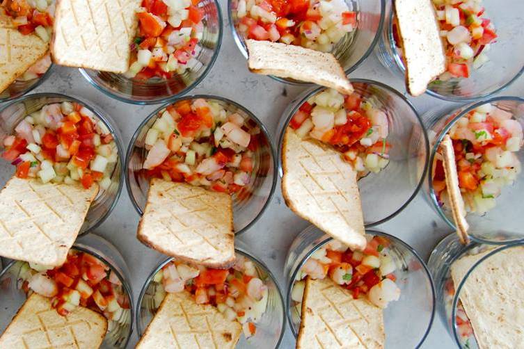 Ceviche de camarón