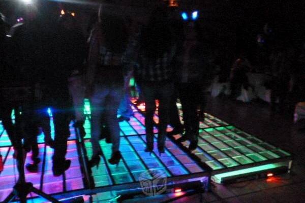 Pista iluminada