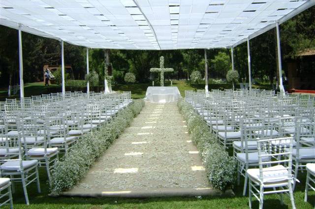 Boda en jardín