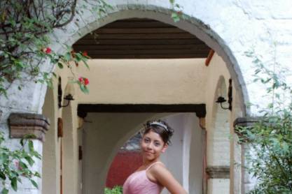Con su vestido