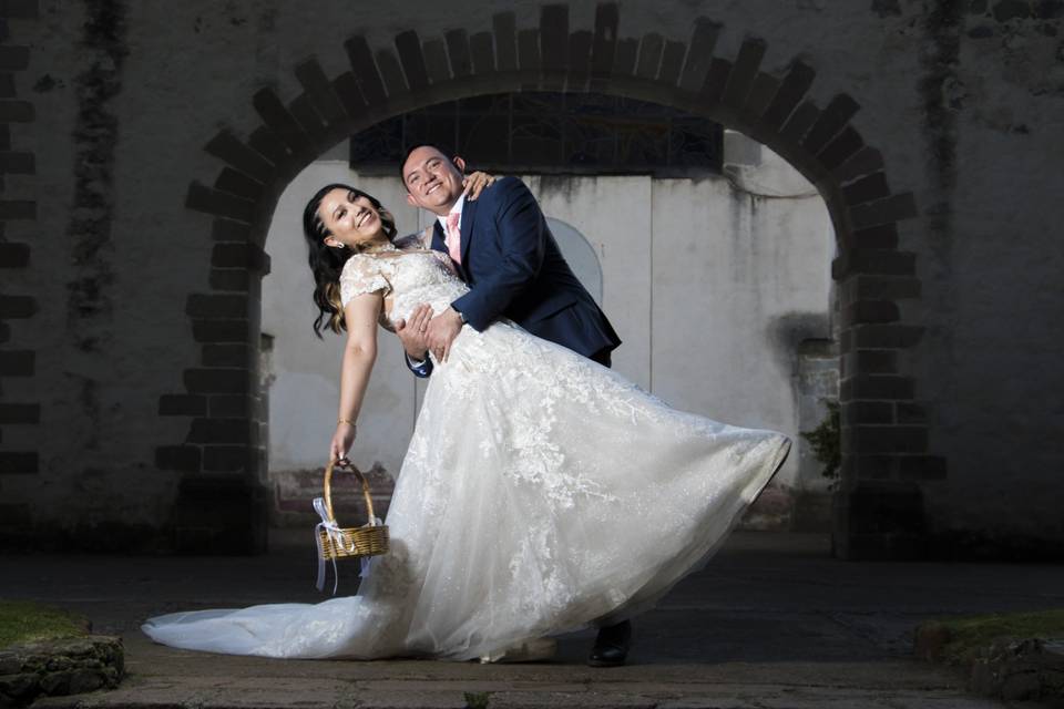 Novios en exconvento