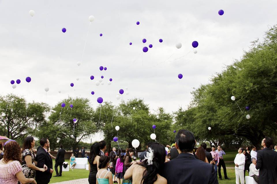 Liberación de globos