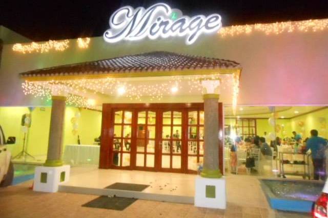 The Mirage salón logo