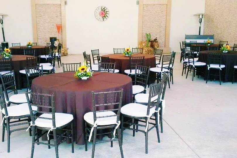 Montaje y banquete