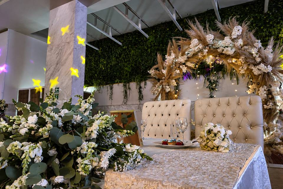 Mesa de novios