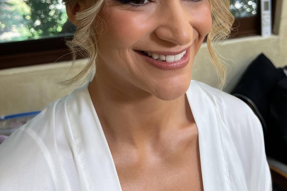 Maquillaje natural de novia