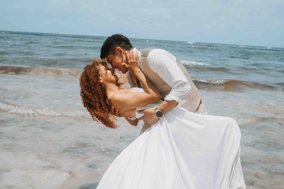 Amor entre olas