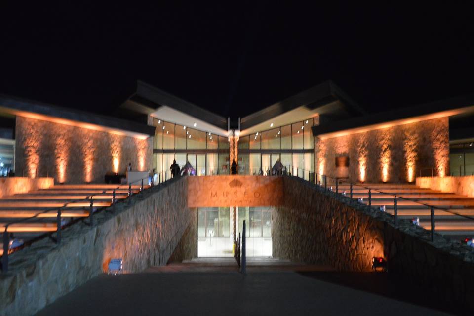 Iluminación museo del vino