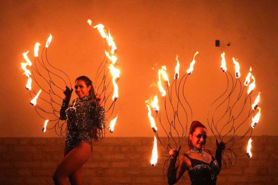 Show de fuego CDMX