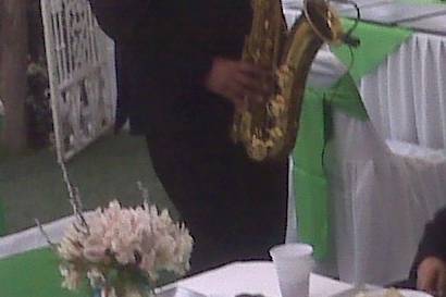 Saxofonista para la cena