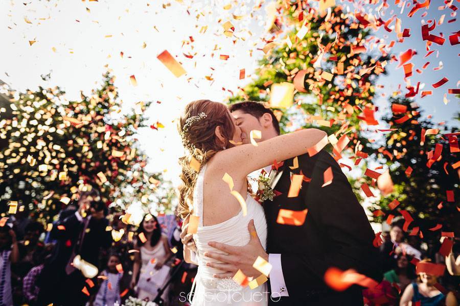 Papirotecnia en boda