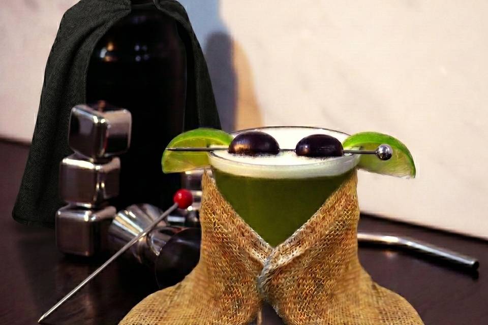 Baby Joda Matcha + ginebra