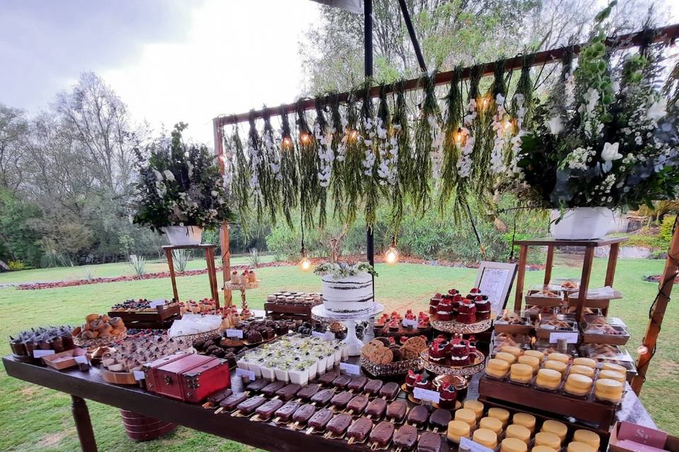 Mesa de postres de día