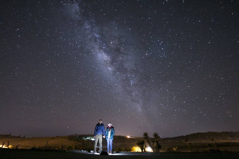 Bajo las estrellas