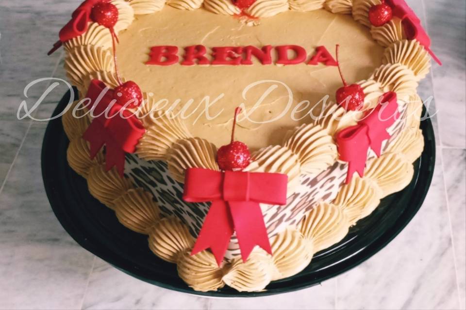 Pastel con impresión comestibl