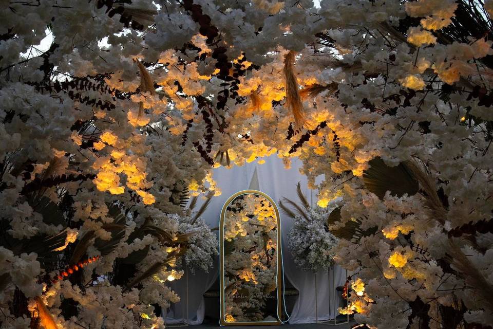 Túnel floral
