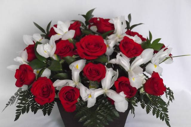 Centro de mesa lirio