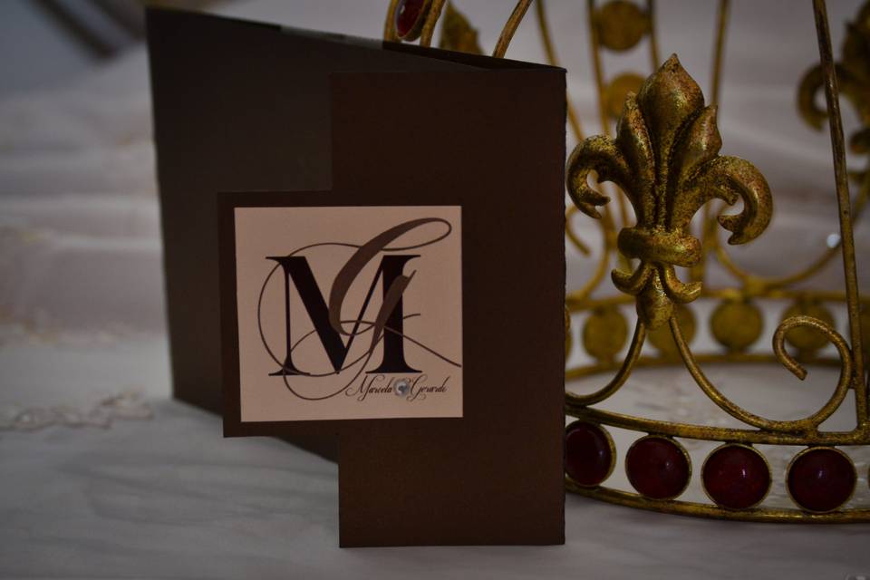 Invitación y monogramas