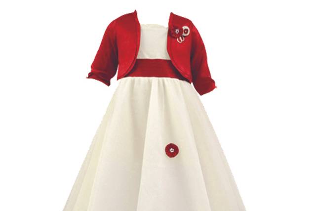 Vestido para niñas Gerat color rojo – Gerat Infants Boutique
