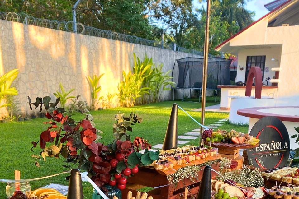 Mesa boda 50 personas