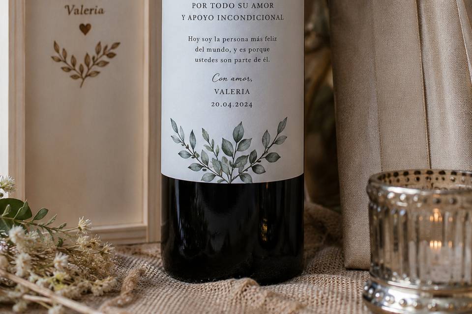 Vino personalizado