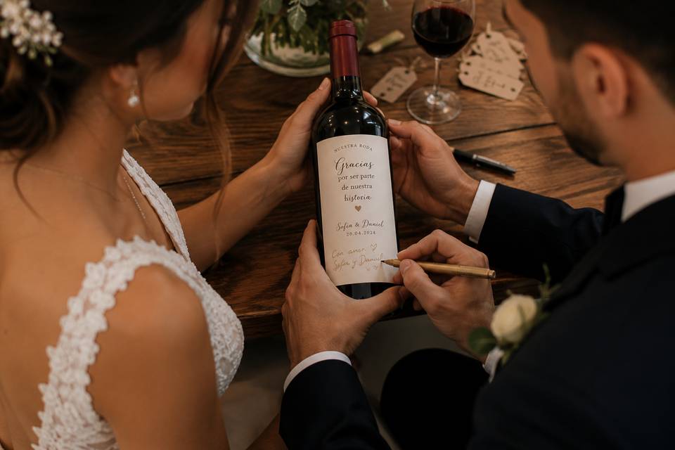Vino personalizado