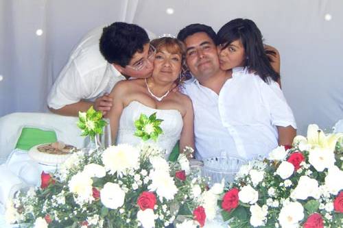 Con la familia