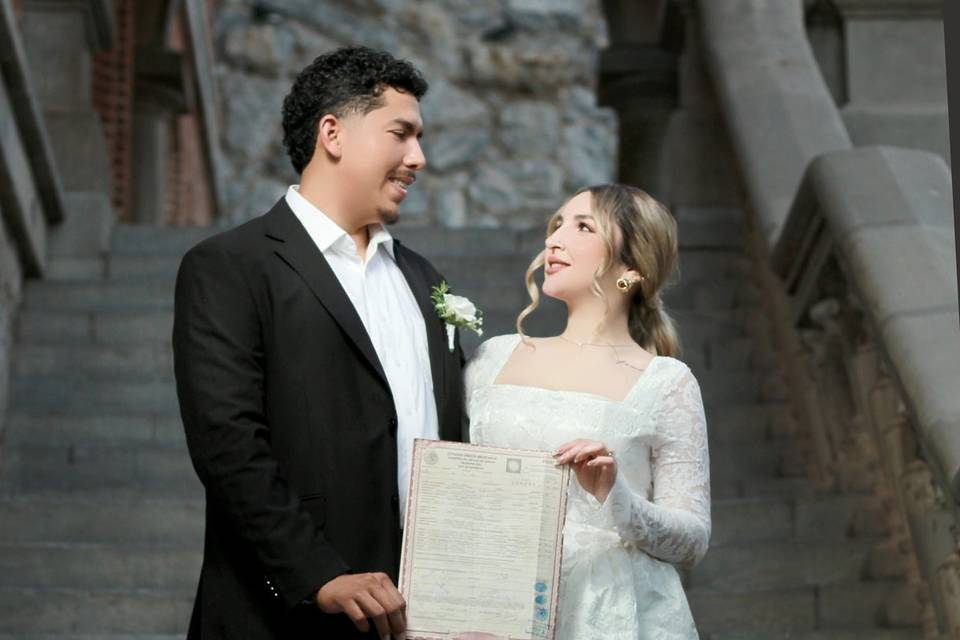 Boda civil