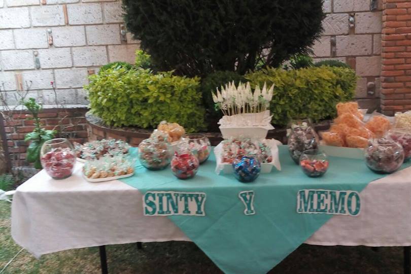 Mesa de dulces boda