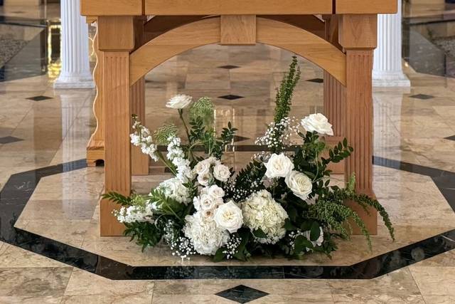 Flores para altar