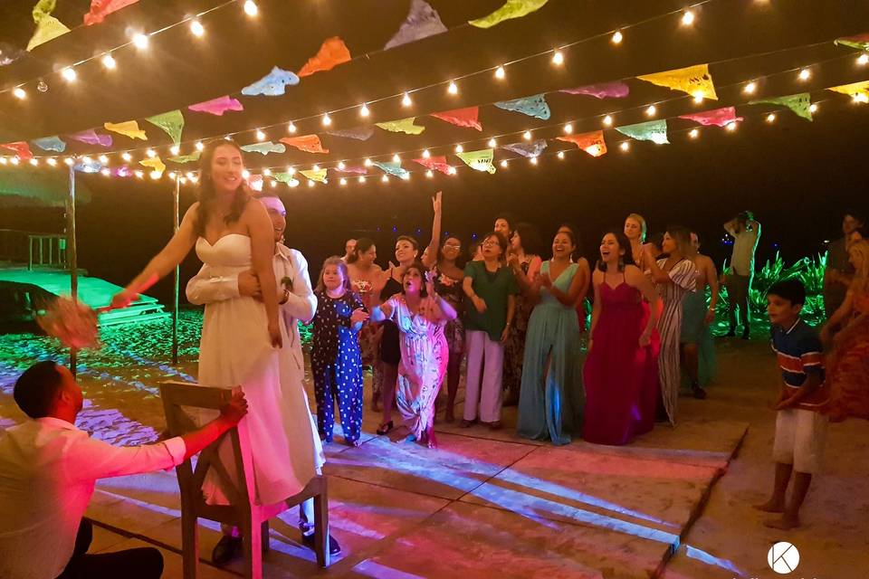 Boda en la playa