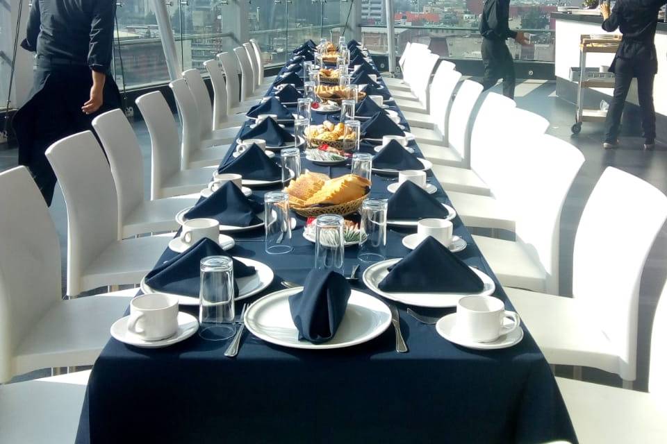 Terraza desayuno