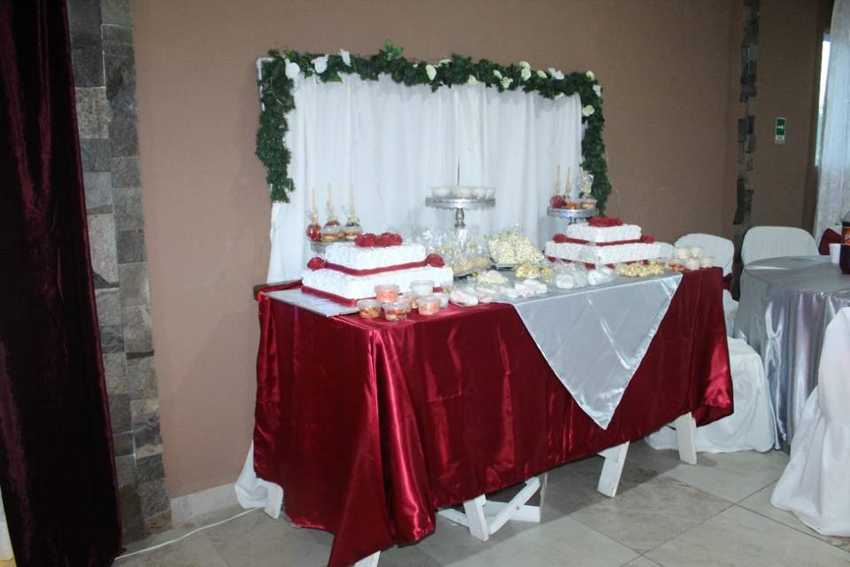 Mesa de pastel