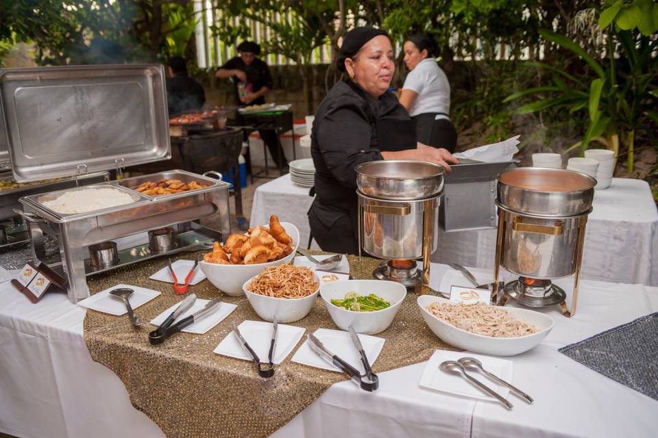 Taquizas o tipo buffet