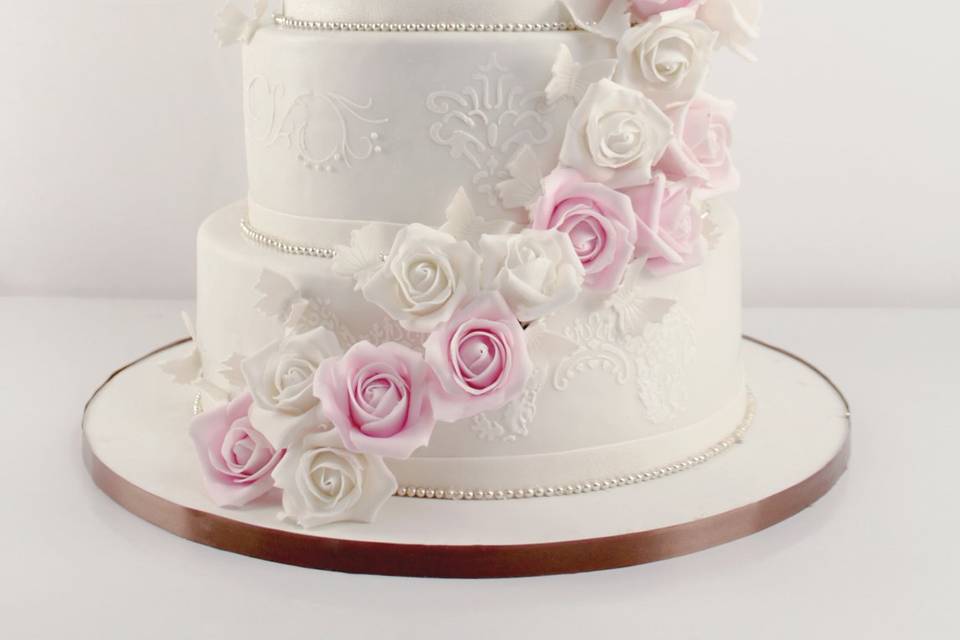 Wedding Pink Cake