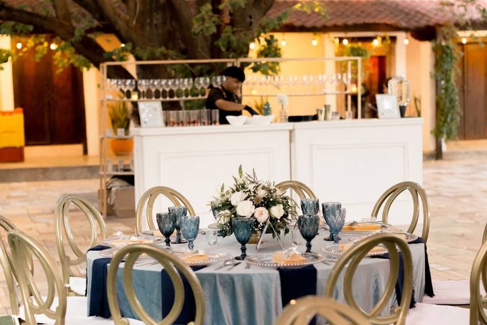 The bar