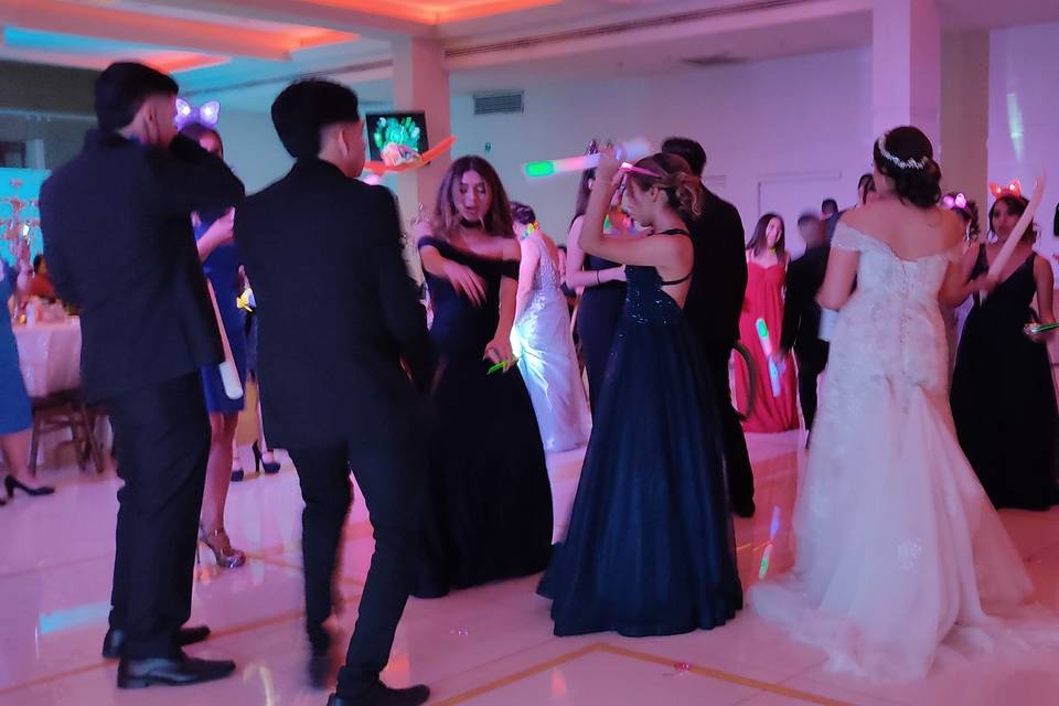 Baile pista boda