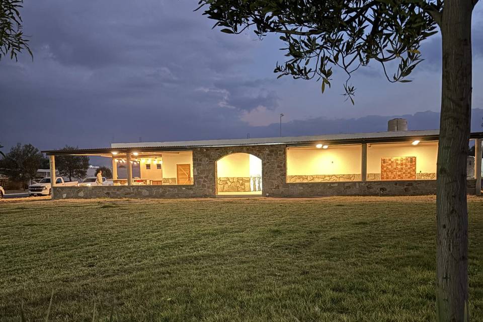 Terraza atardecer
