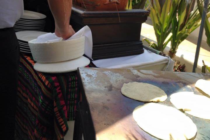 Tortillas hechas a mano