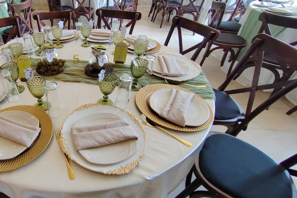 Menús para eventos