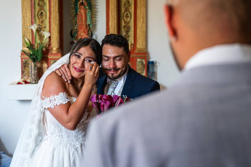 Lágrimas novia