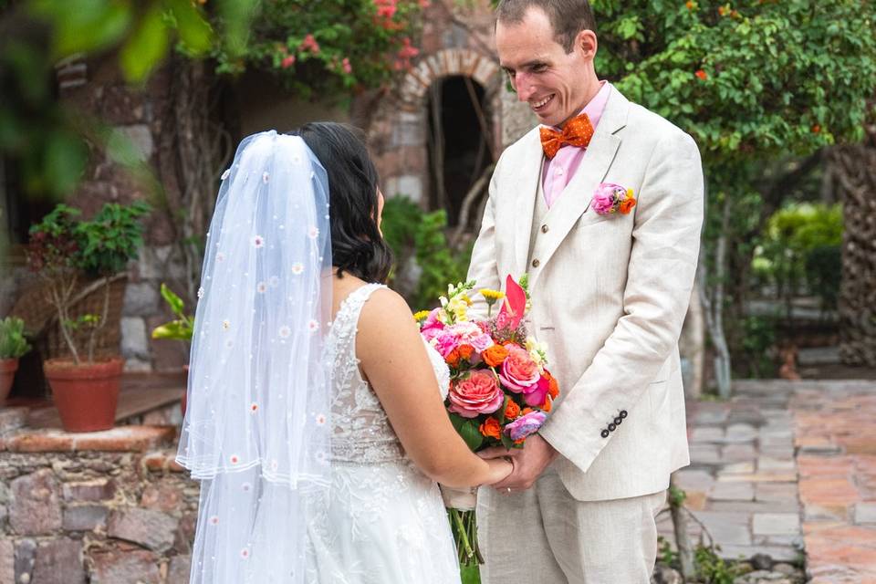 Retrato de novios