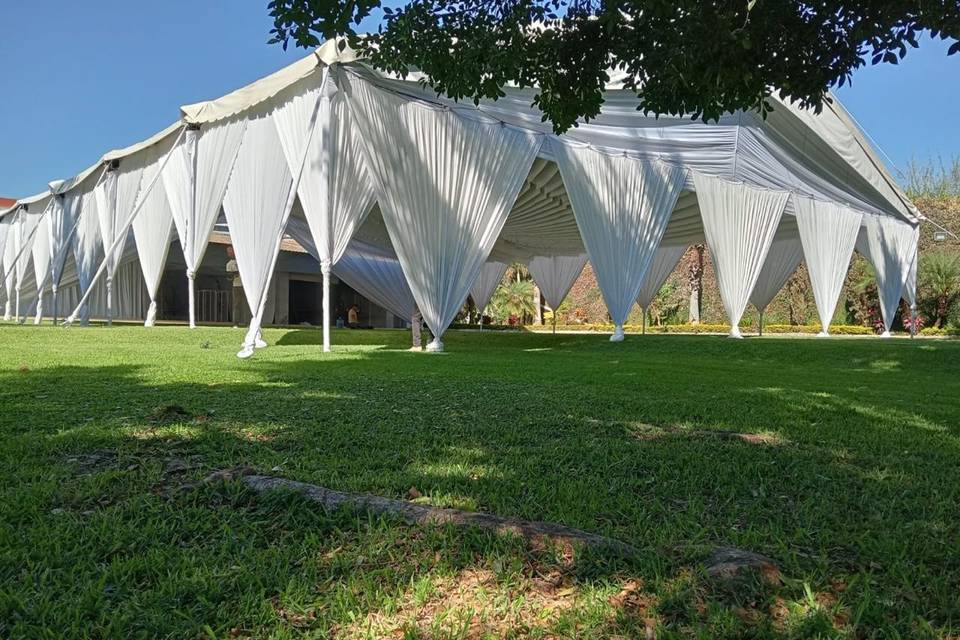 Carpa olas invertidas